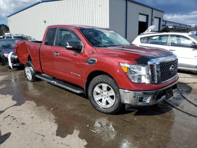  NISSAN TITAN 2017 Burgundy