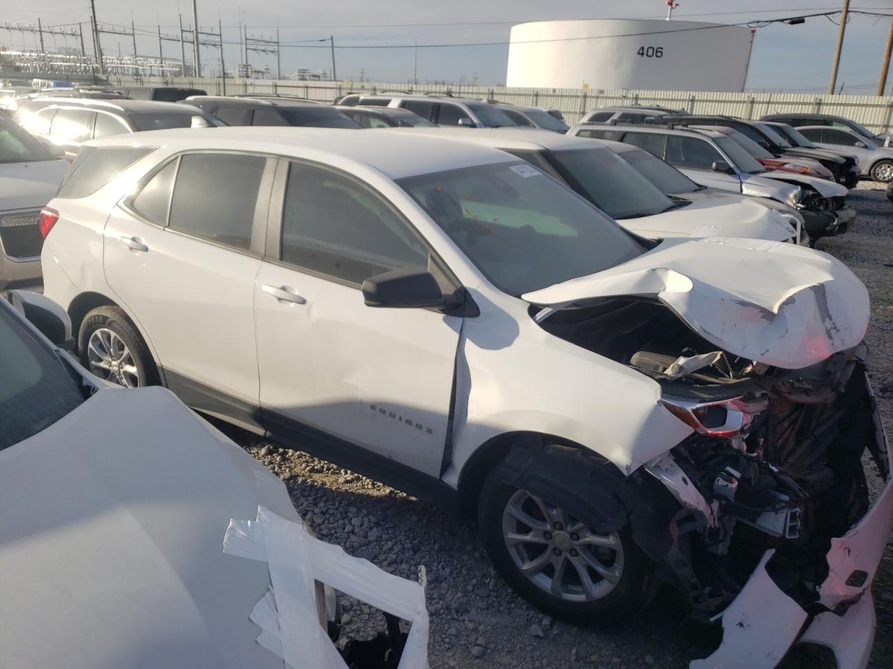 2021 Chevrolet Equinox Ls VIN: 3GNAXHEV9MS164310 Lot: 44112574