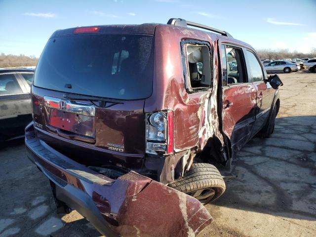  HONDA PILOT 2014 Burgundy