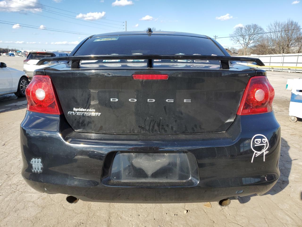 2013 Dodge Avenger Se VIN: 1C3CDZAG0DN748598 Lot: 44355094