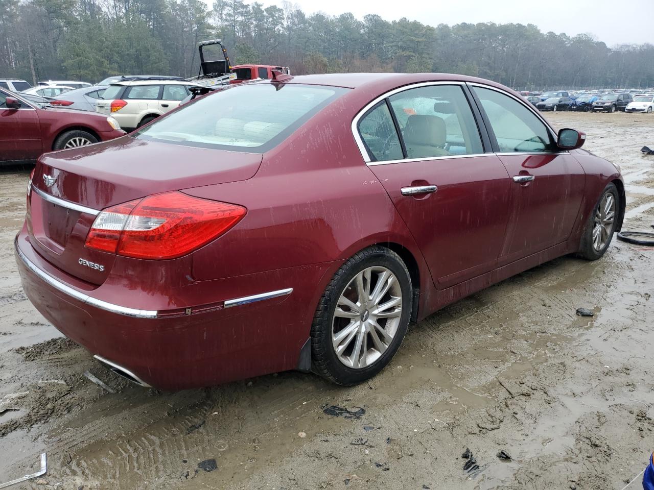 2013 Hyundai Genesis 3.8L VIN: KMHGC4DD5DU220898 Lot: 44388284