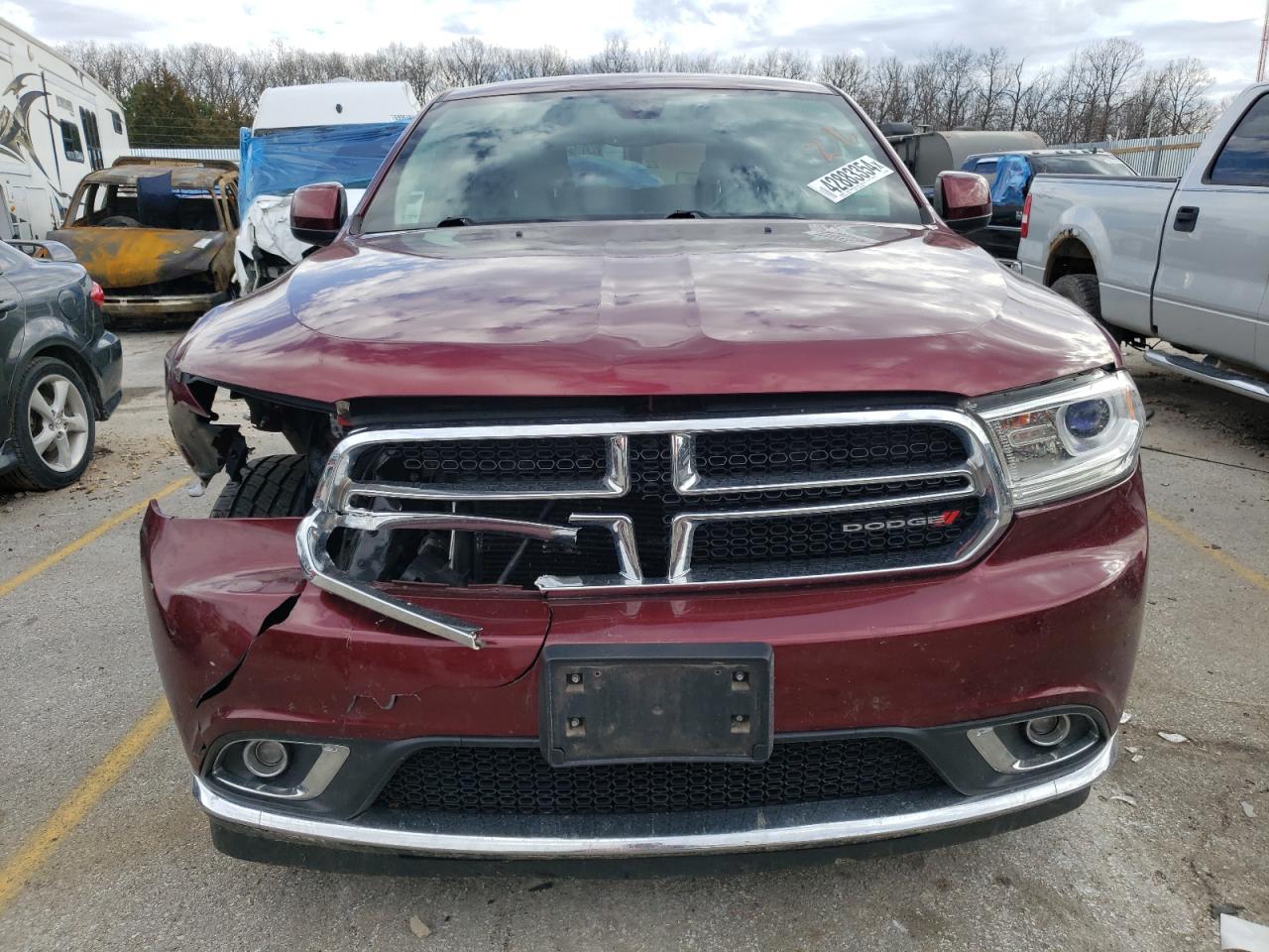 2018 Dodge Durango Sxt VIN: 1C4RDJAG5JC416896 Lot: 42883354