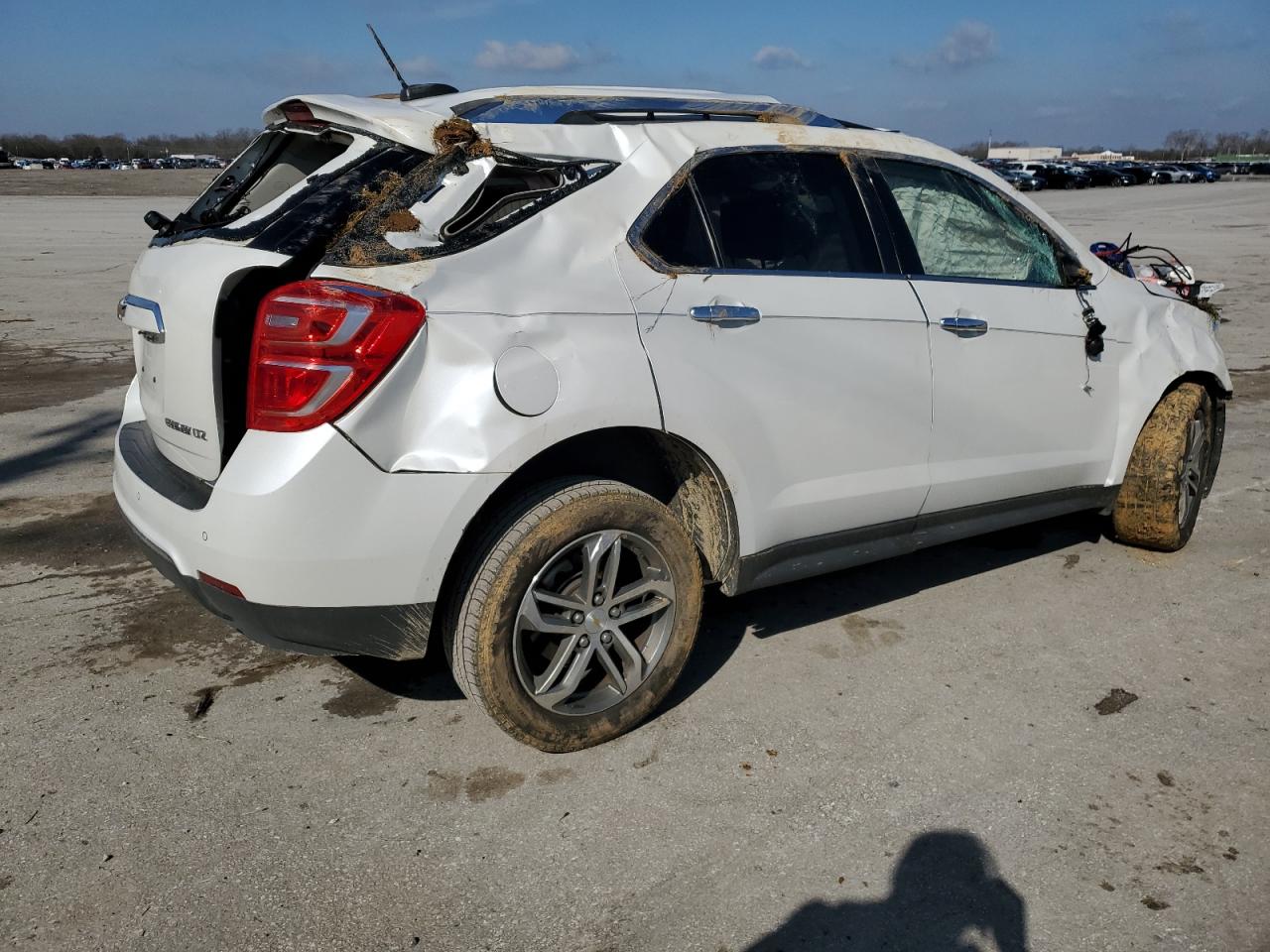 2016 Chevrolet Equinox Ltz VIN: 2GNALDEK5G1168462 Lot: 60961544