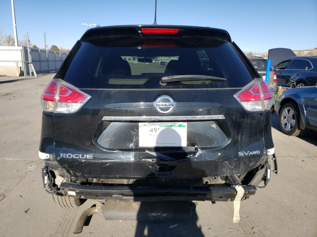 2016 Nissan Rogue S VIN: KNMAT2MV1GP735939 Lot: 41275994