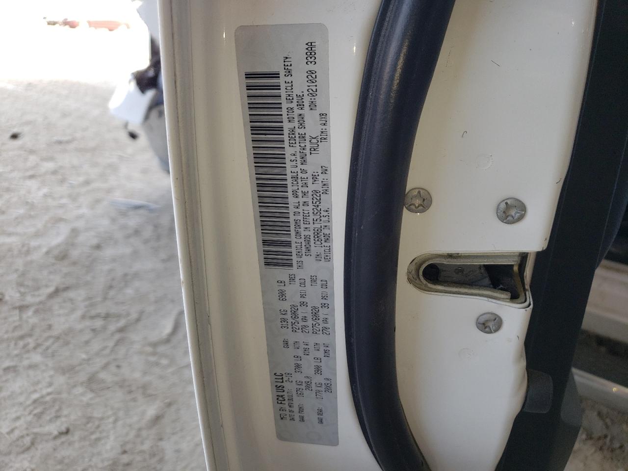 2018 Ram 1500 Slt VIN: 1C6RR6LT5JS245220 Lot: 47338394