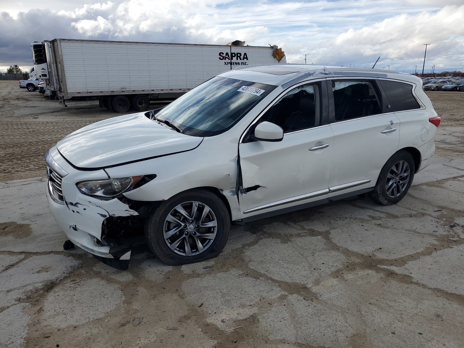 2013 Infiniti Jx35 vin: 5N1AL0MN1DC330988