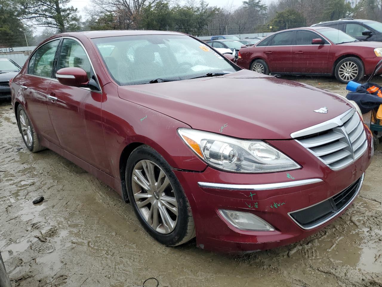 2013 Hyundai Genesis 3.8L VIN: KMHGC4DD5DU220898 Lot: 44388284