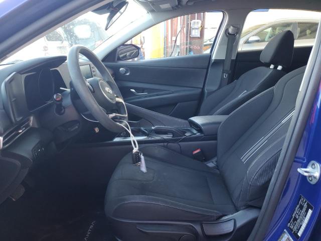  HYUNDAI ELANTRA 2021 Синій