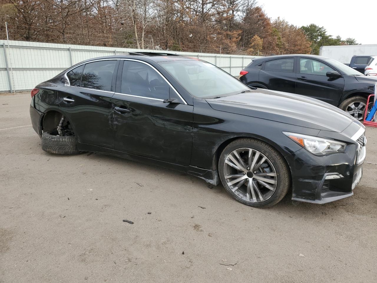 2021 Infiniti Q50 Sensory VIN: JN1EV7CR0MM753698 Lot: 42904784