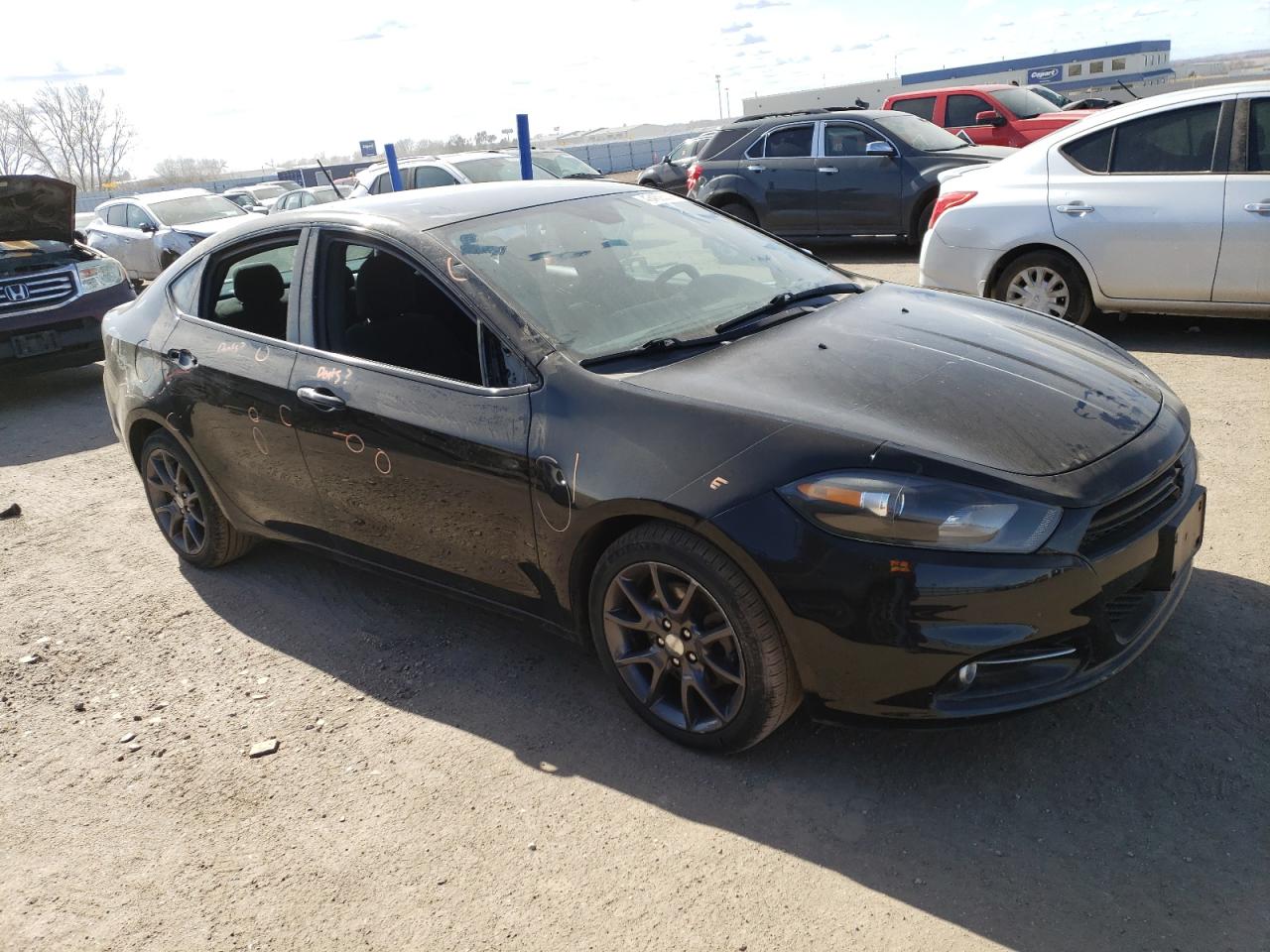 2016 Dodge Dart Sxt VIN: 1C3CDFBB9GD539596 Lot: 43469234