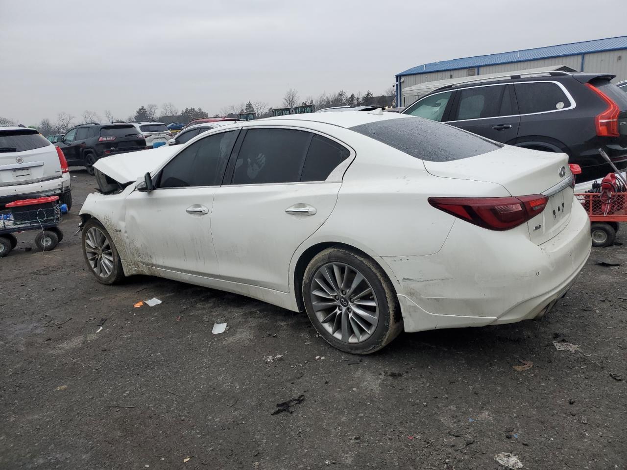 2018 Infiniti Q50 Luxe VIN: JN1EV7AR9JM445945 Lot: 40706504