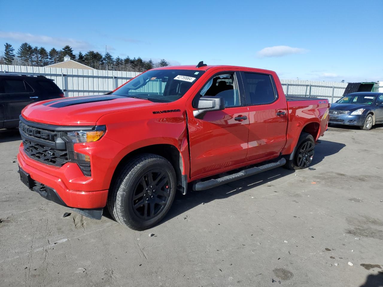 2023 Chevrolet Silverado K1500 Custom VIN: 1GCPDBEK5PZ261042 Lot: 42759964