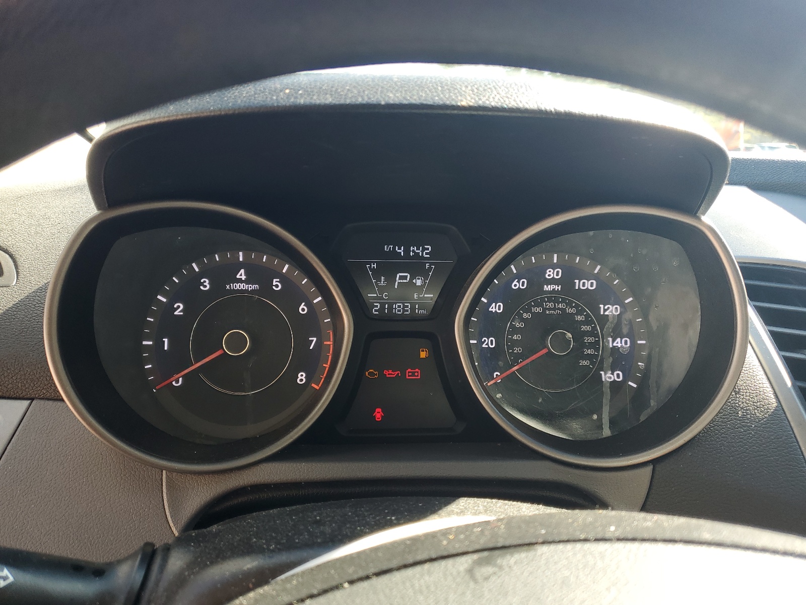 5NPDH4AE5EH480008 2014 Hyundai Elantra Se