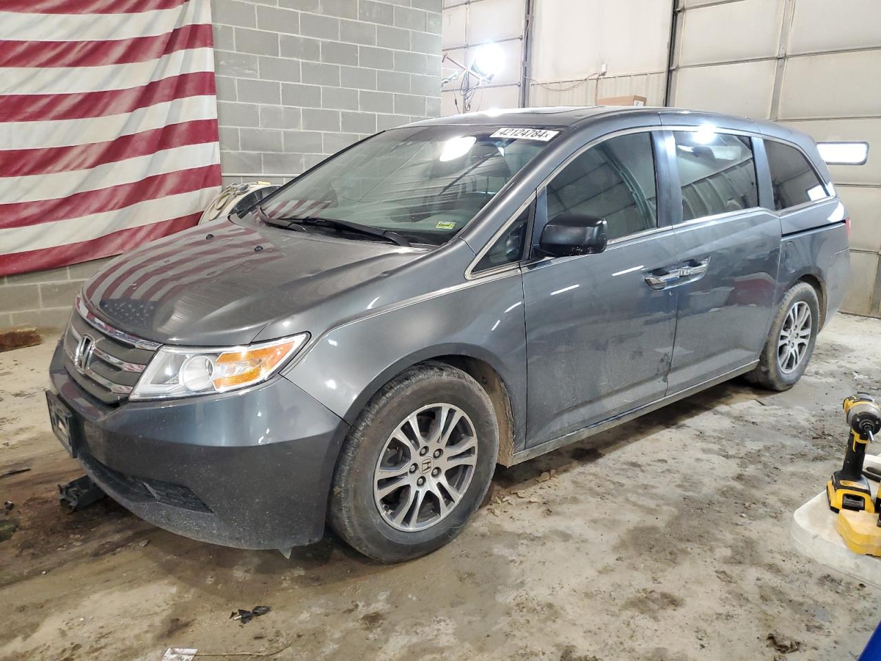 2012 Honda Odyssey Exl იყიდება Columbia-ში, MO - Mechanical
