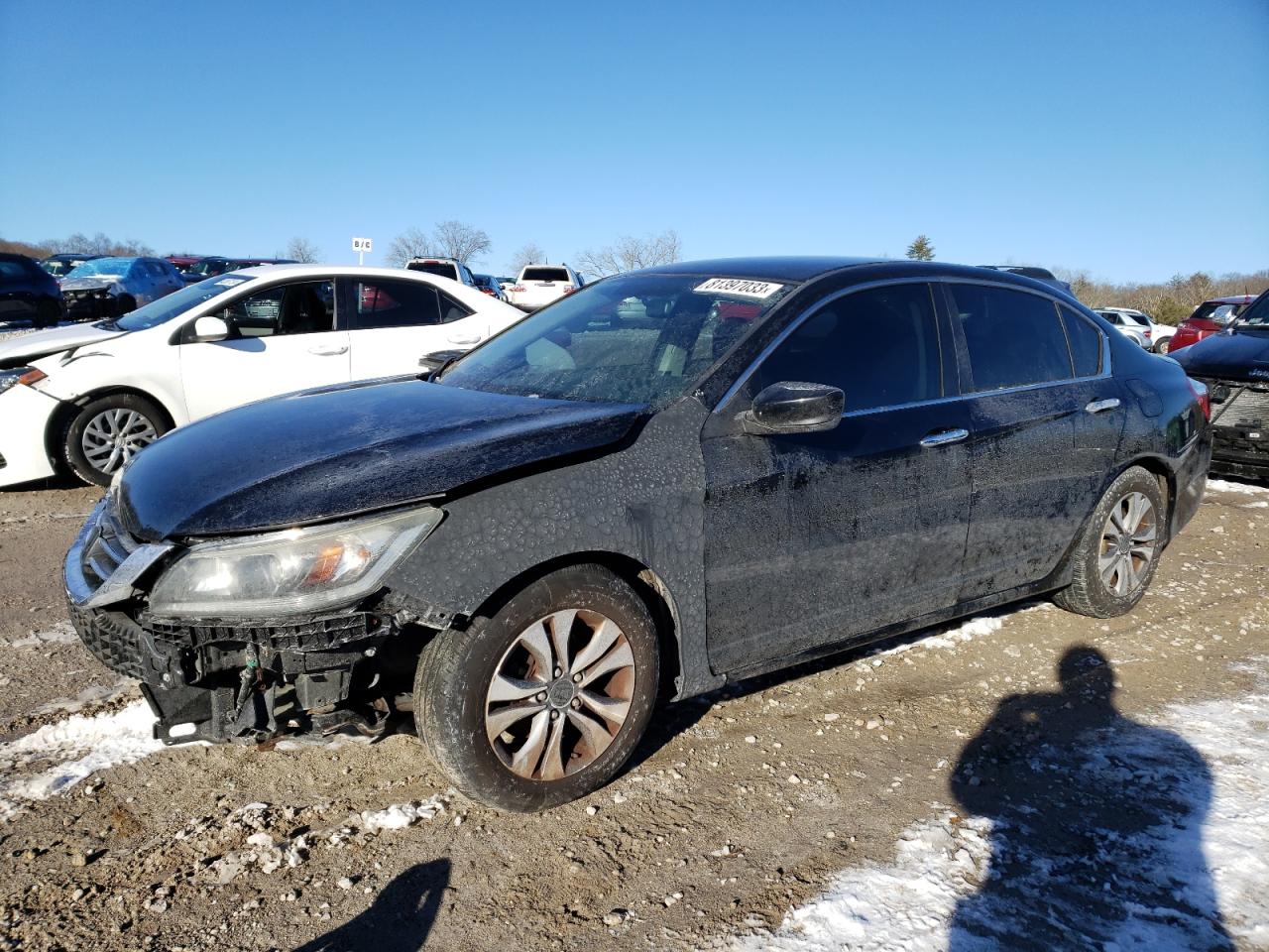 2014 Honda Accord Lx VIN: 1HGCR2F38EA121264 Lot: 81397033