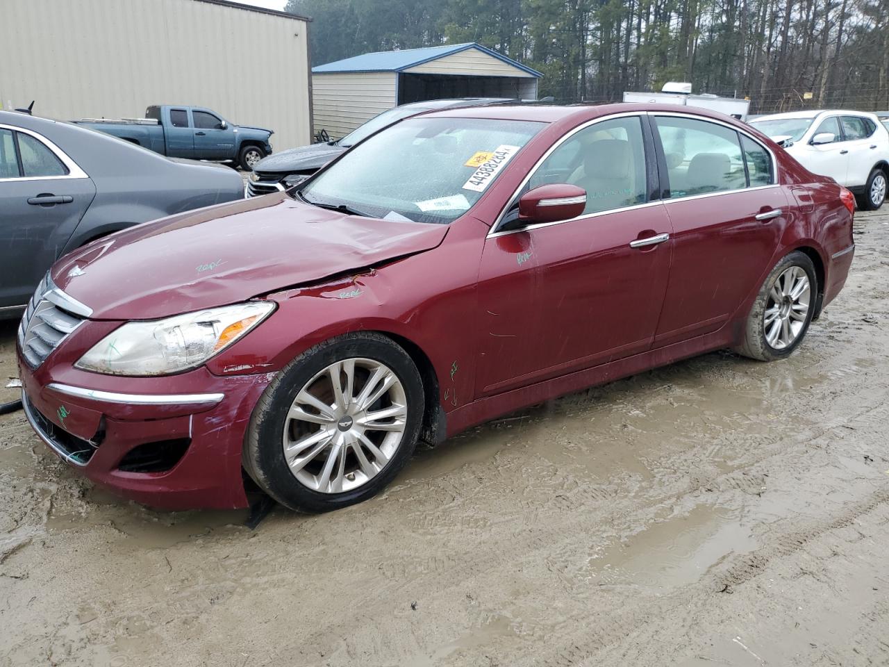 2013 Hyundai Genesis 3.8L VIN: KMHGC4DD5DU220898 Lot: 44388284