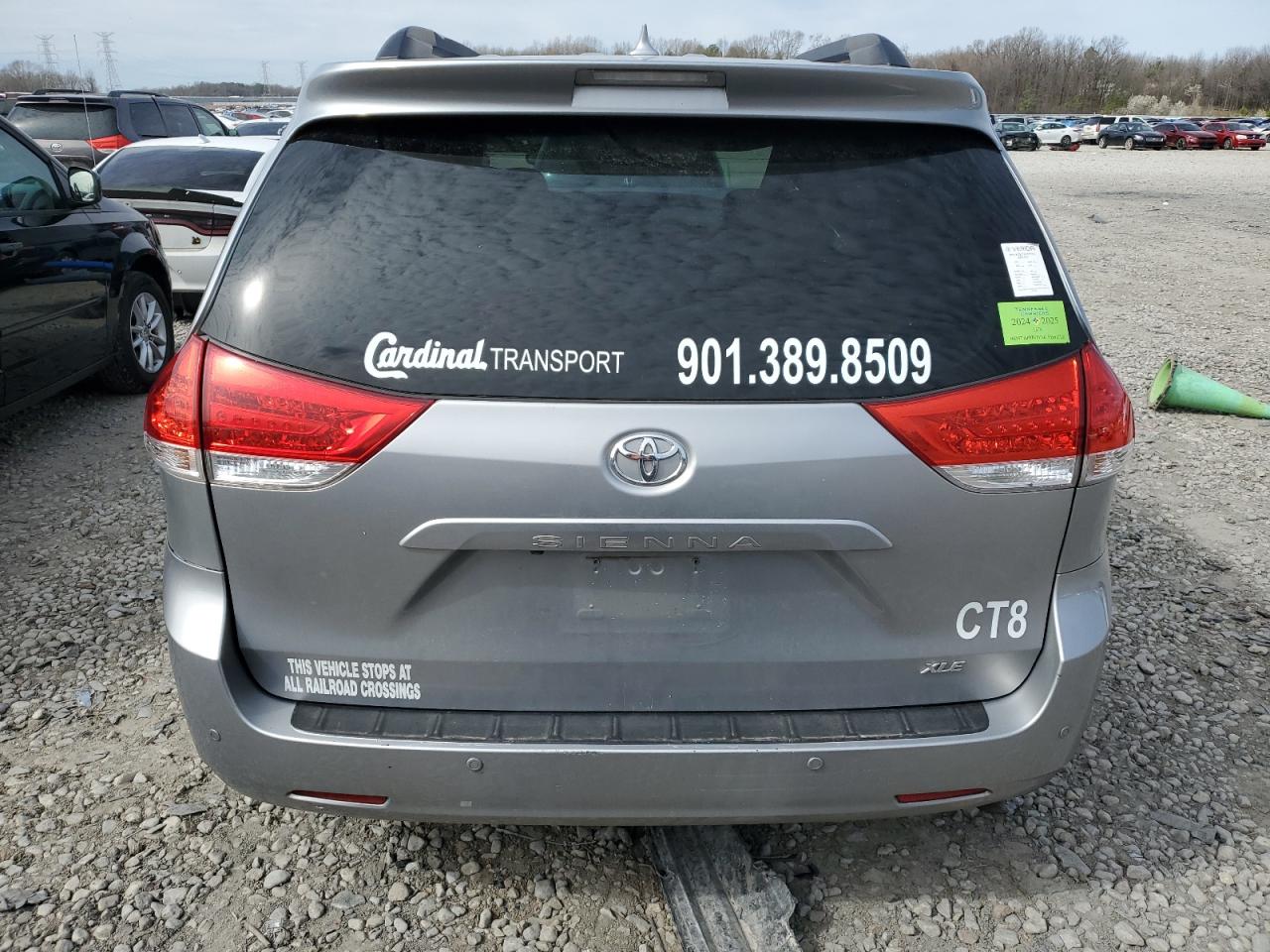 2011 Toyota Sienna Xle VIN: 5TDYK3DC1BS121963 Lot: 44811214