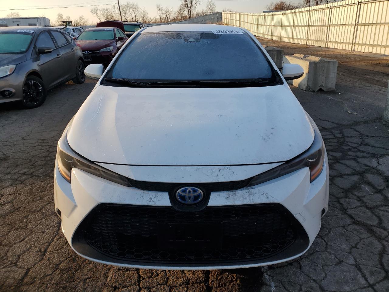 2022 Toyota Corolla Le VIN: JTDEAMDE0N3011408 Lot: 43531844