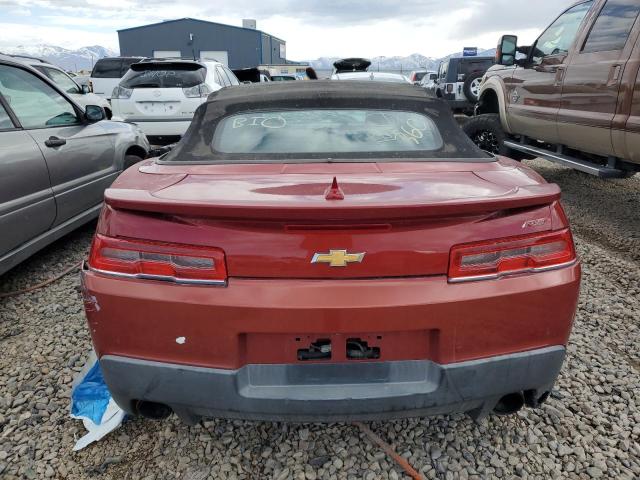 Кабріолети CHEVROLET CAMARO 2014 Червоний