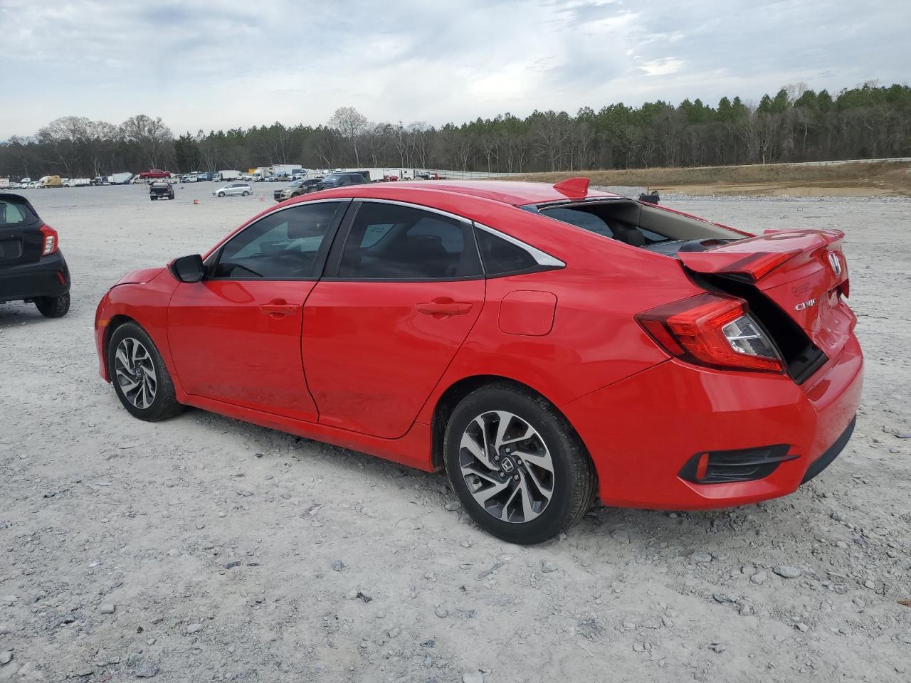 2HGFC2F73HH520820 2017 Honda Civic Ex