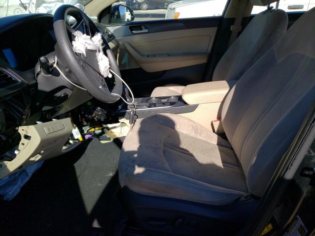  HYUNDAI SONATA 2016 Черный