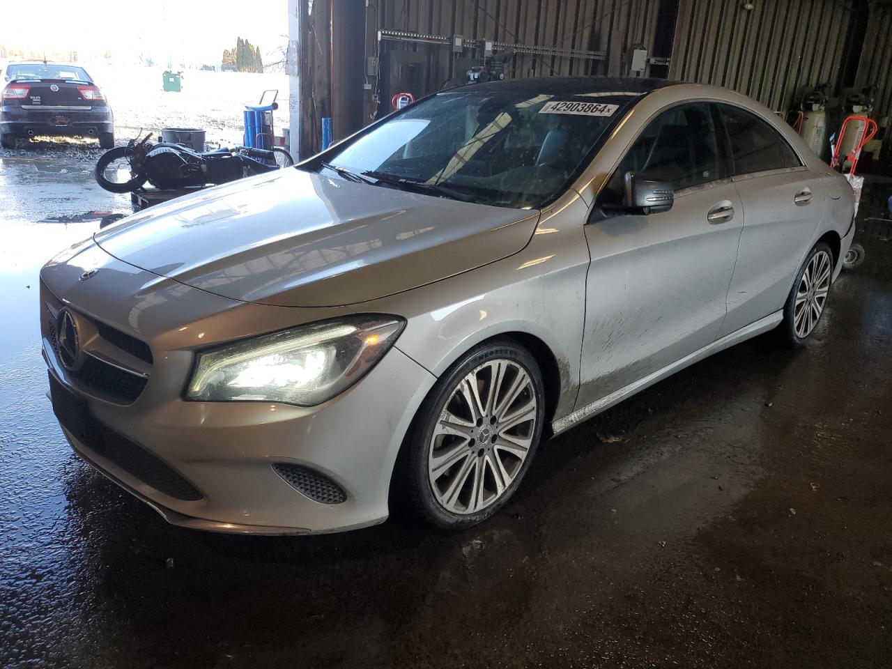 VIN WDDSJ4GB0JN664605 2018 MERCEDES-BENZ CLA-CLASS no.1