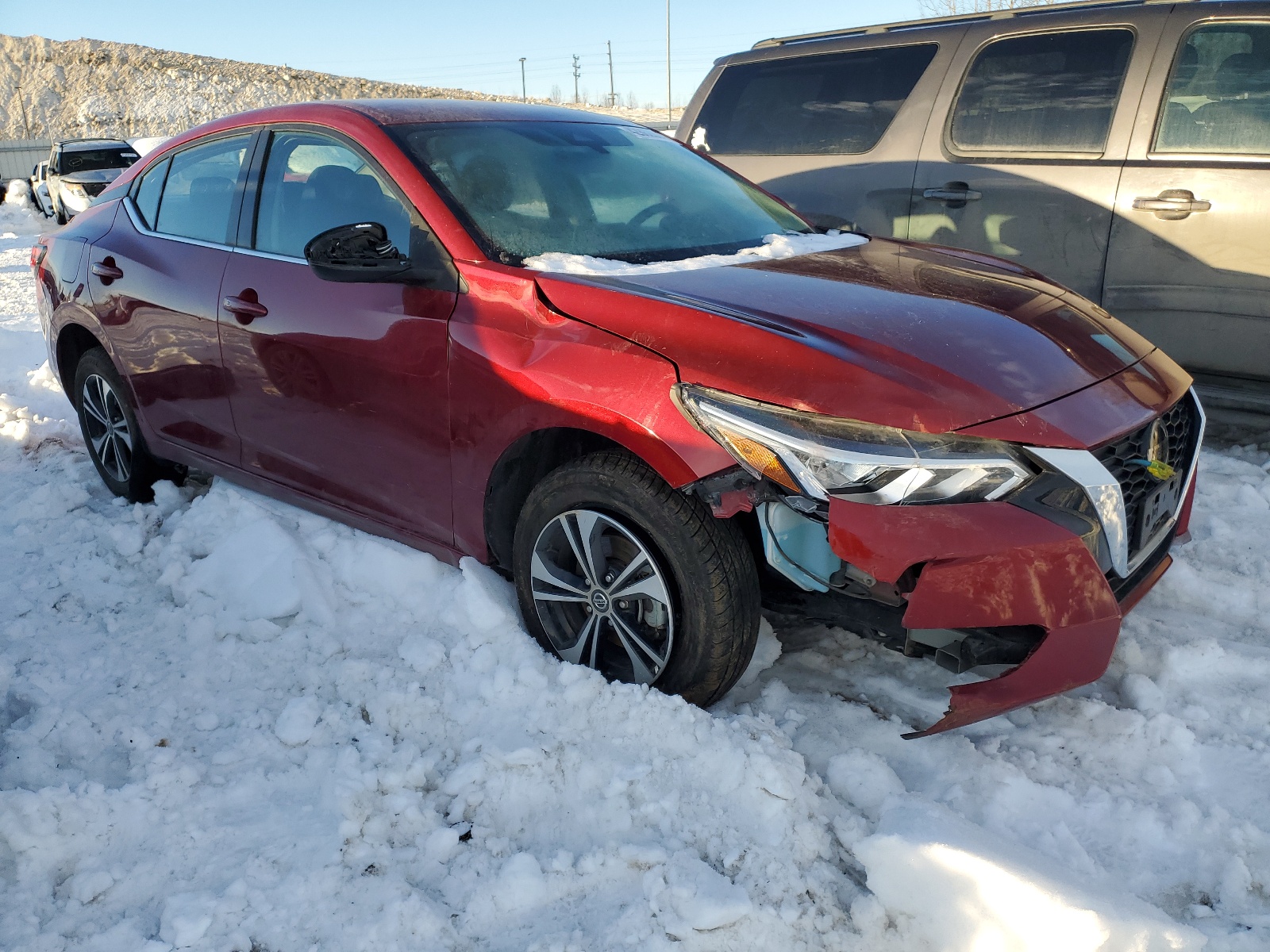 2021 Nissan Sentra Sv vin: 3N1AB8CV5MY281800