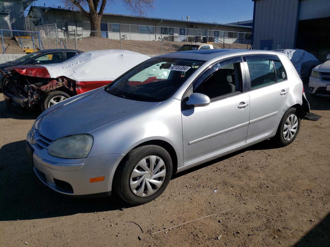 2007 Volkswagen Rabbit VIN: WVWDS71KX7W052439 Lot: 42151354