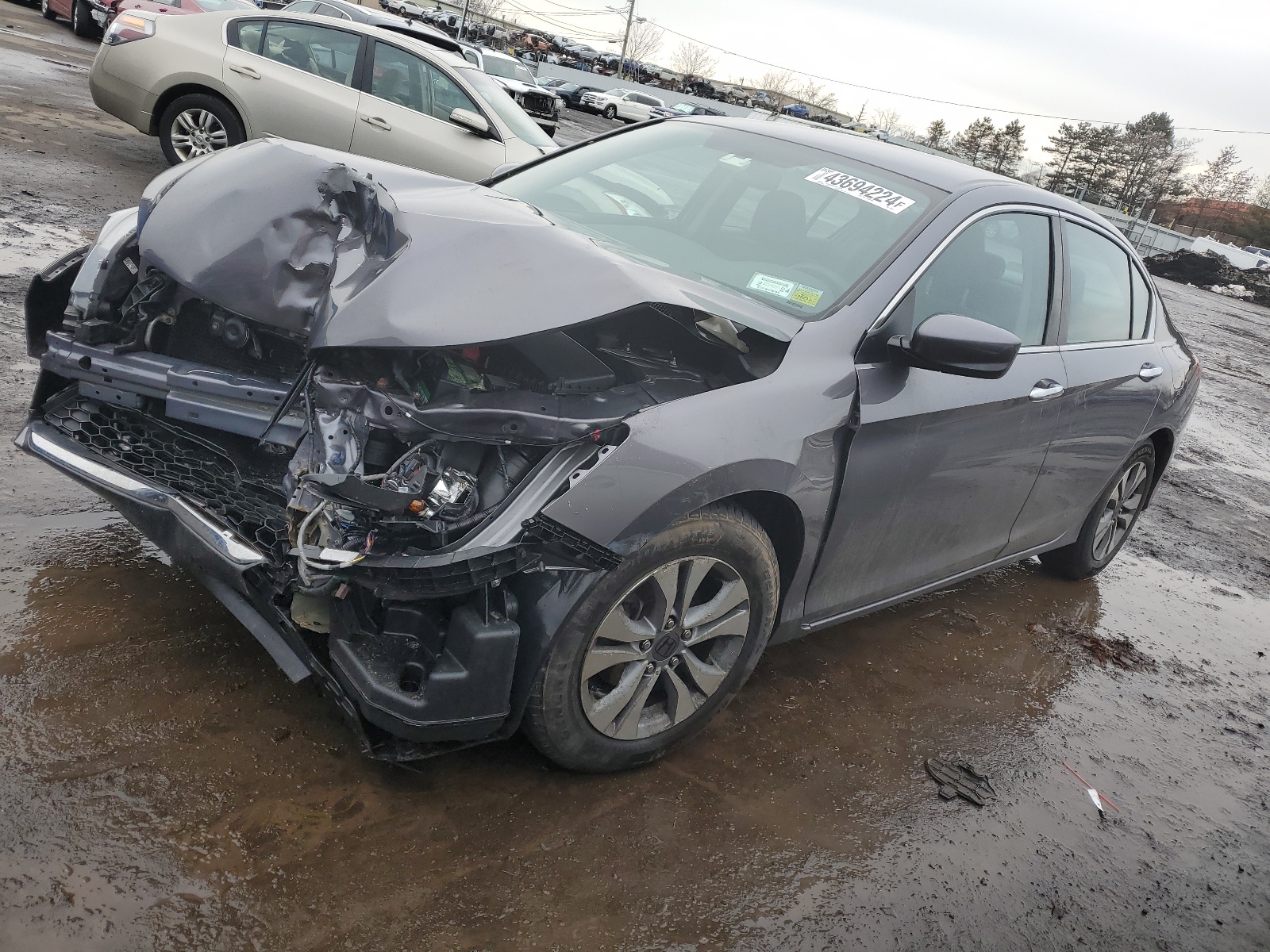 1HGCR2F3XEA182681 2014 Honda Accord Lx