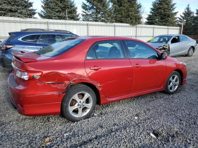 Седаны TOYOTA COROLLA 2012 Красный