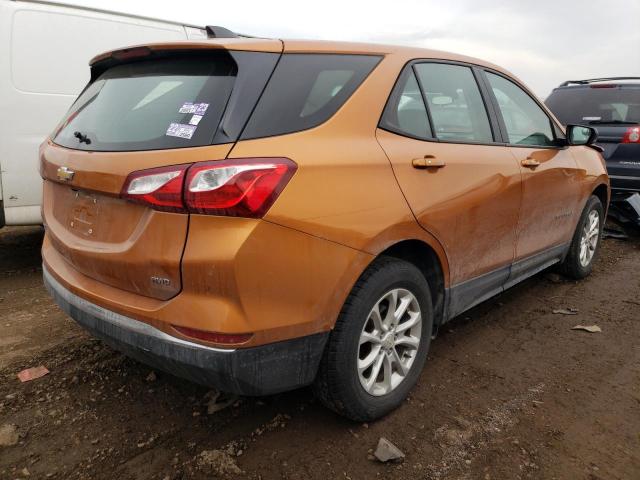  CHEVROLET EQUINOX 2018 Pomarańczowy