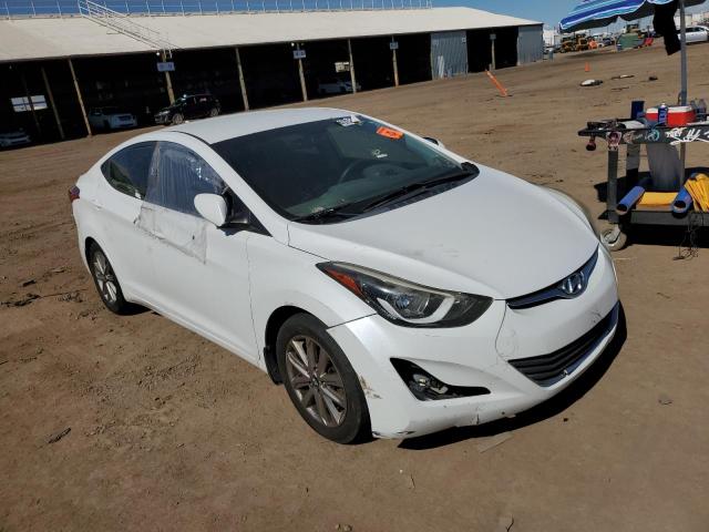 Седани HYUNDAI ELANTRA 2016 Білий