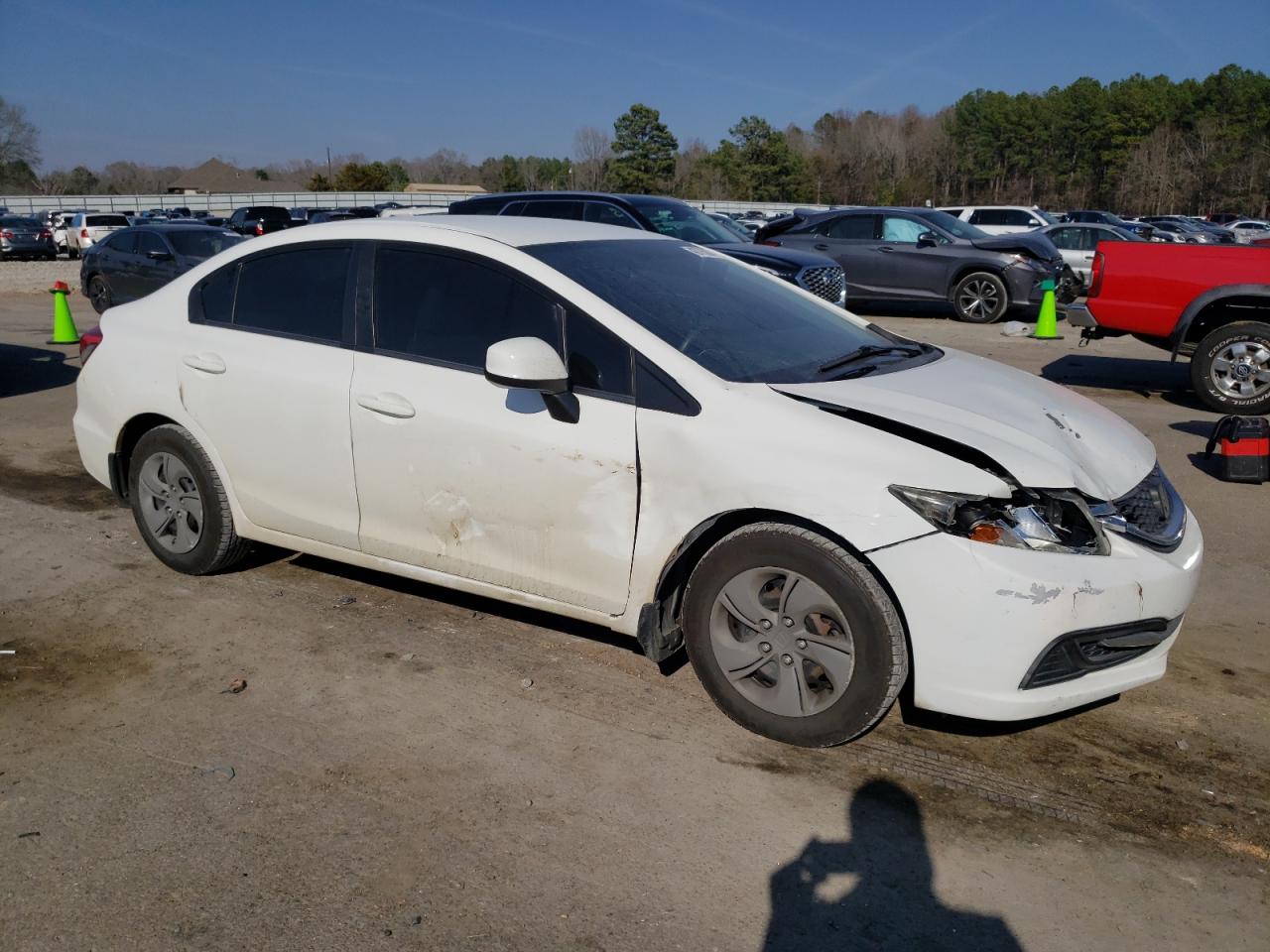 2013 Honda Civic Lx VIN: 2HGFB2F50DH579285 Lot: 43775024