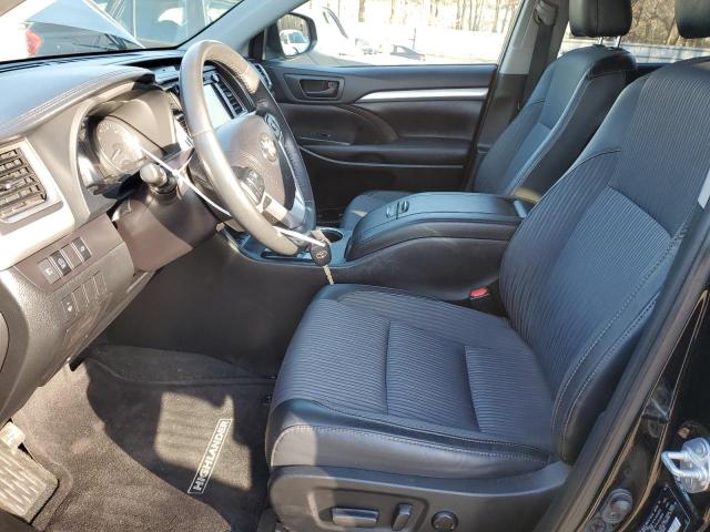  TOYOTA HIGHLANDER 2019 Чорний