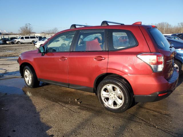  SUBARU FORESTER 2018 Бургунди