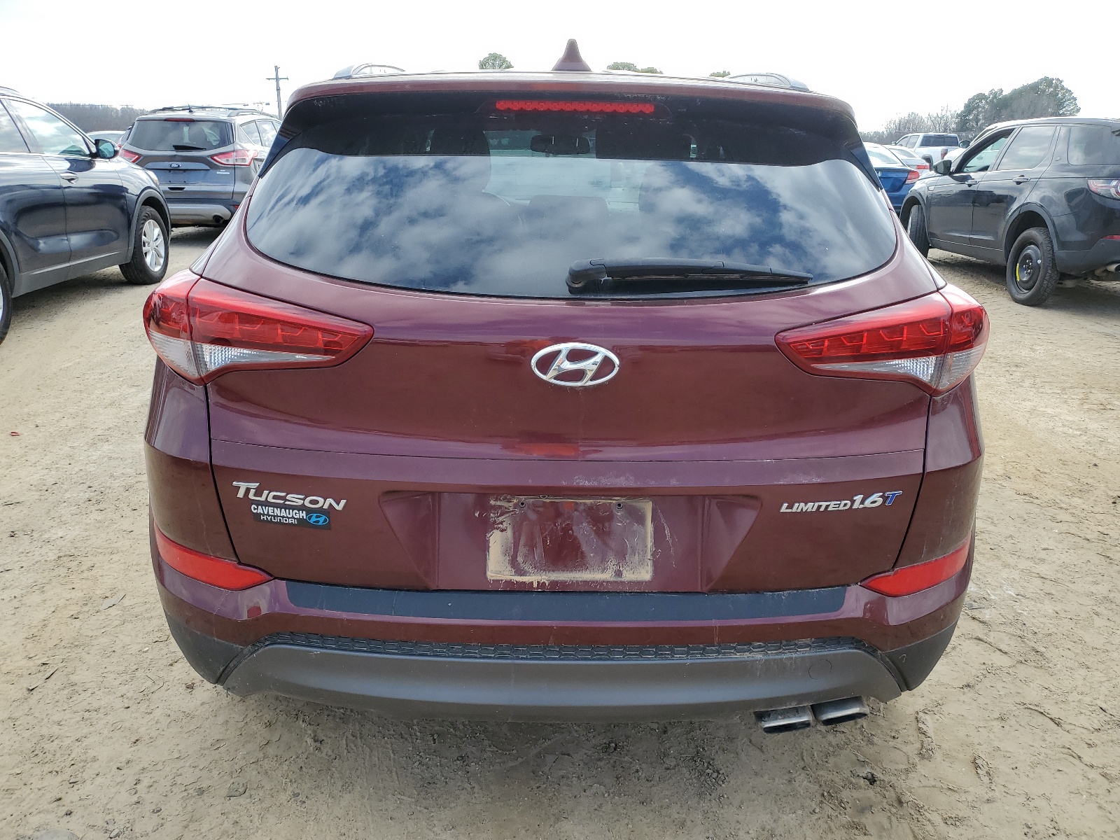 2016 Hyundai Tucson Limited vin: KM8J33A26GU112300