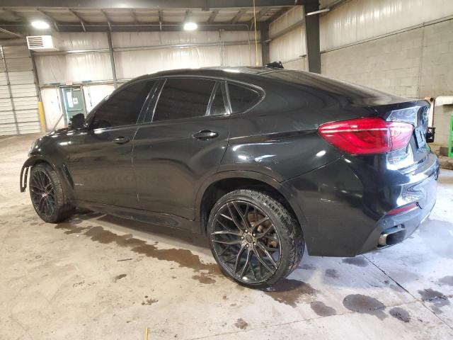 BMW X6 2016 Чорний