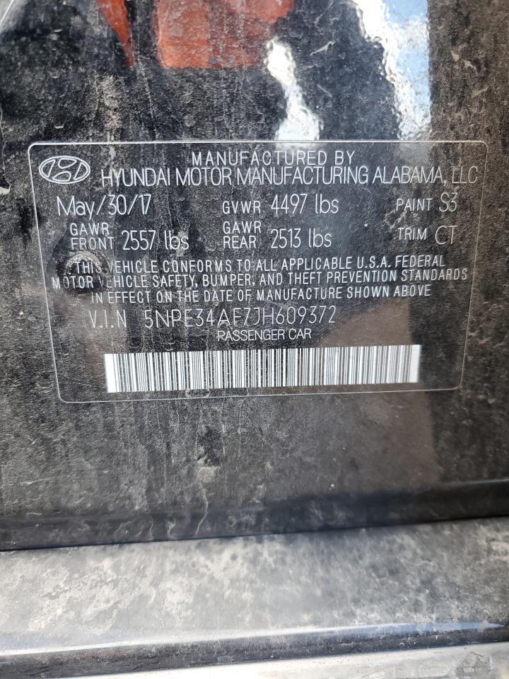 2018 Hyundai Sonata Sport VIN: 5NPE34AF7JH609372 Lot: 40920134