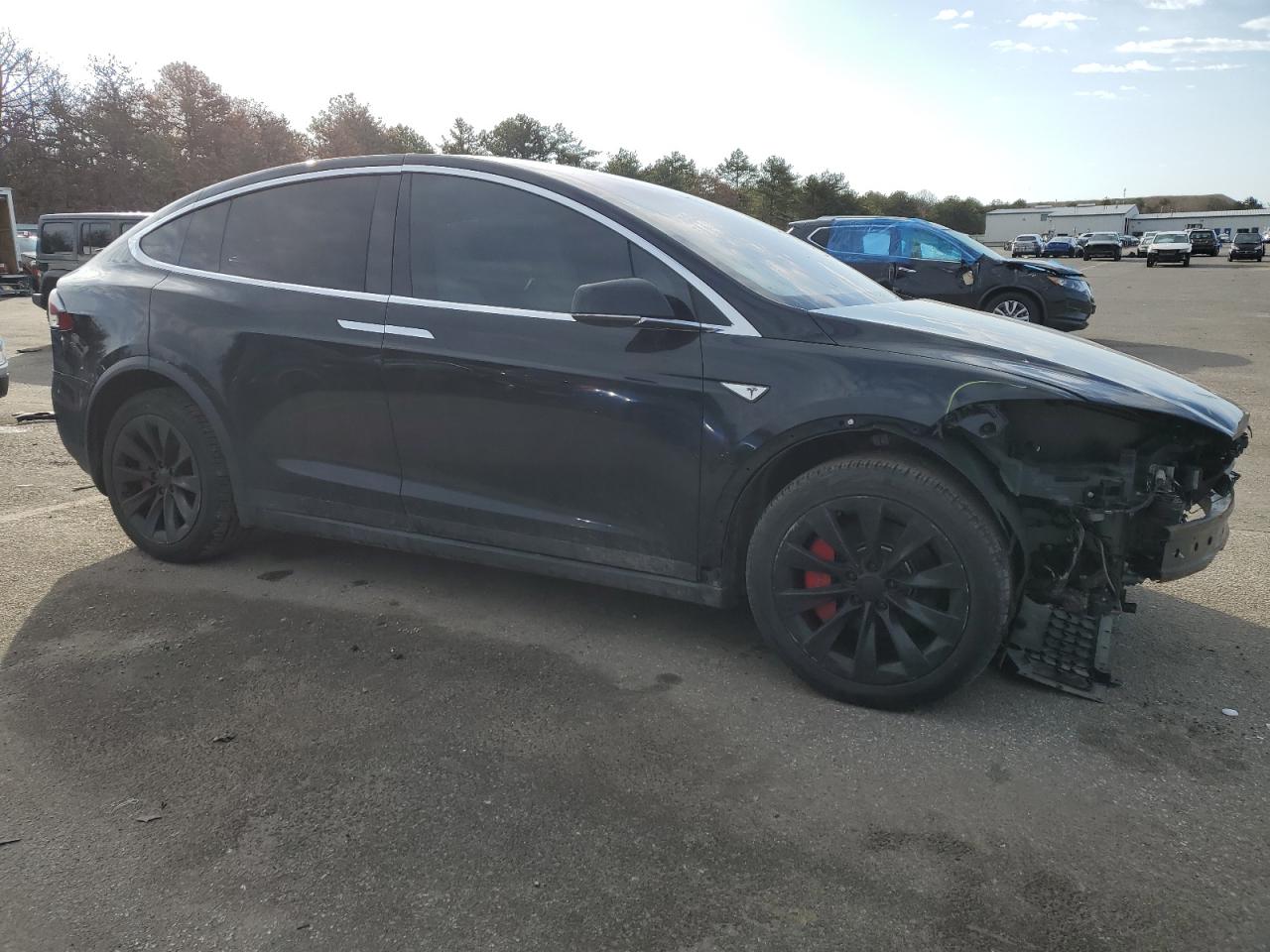 2016 Tesla Model X VIN: 5YJXCBE28GF003459 Lot: 42929044