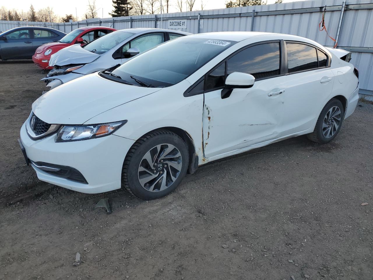 2HGFB2F47FH030032 2015 Honda Civic Lx