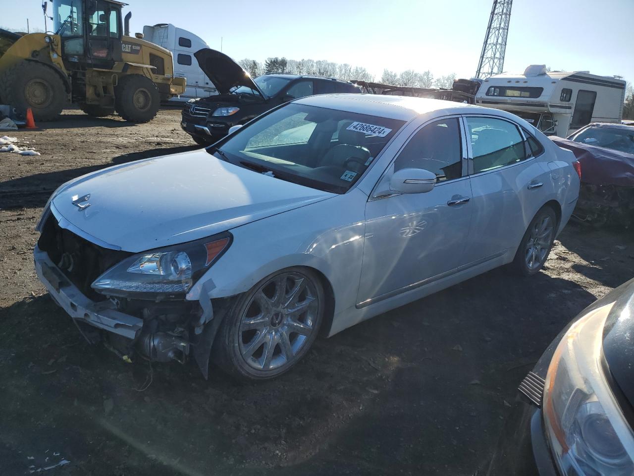 2012 Hyundai Equus Signature VIN: KMHGH4JH2CU053746 Lot: 42686424