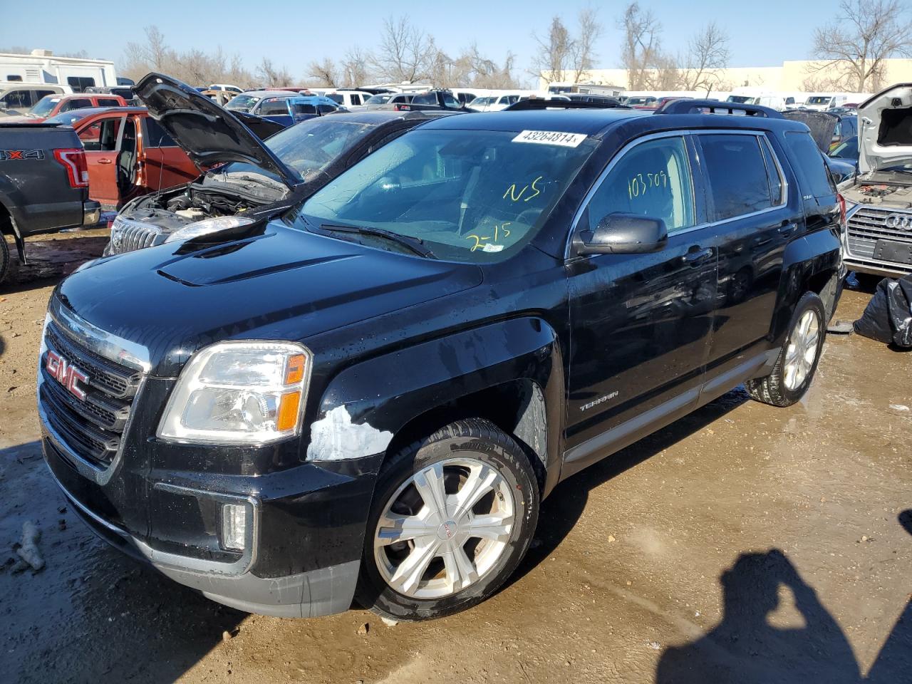 2017 GMC Terrain Sle VIN: 2GKALNEK6H6334138 Lot: 43264814