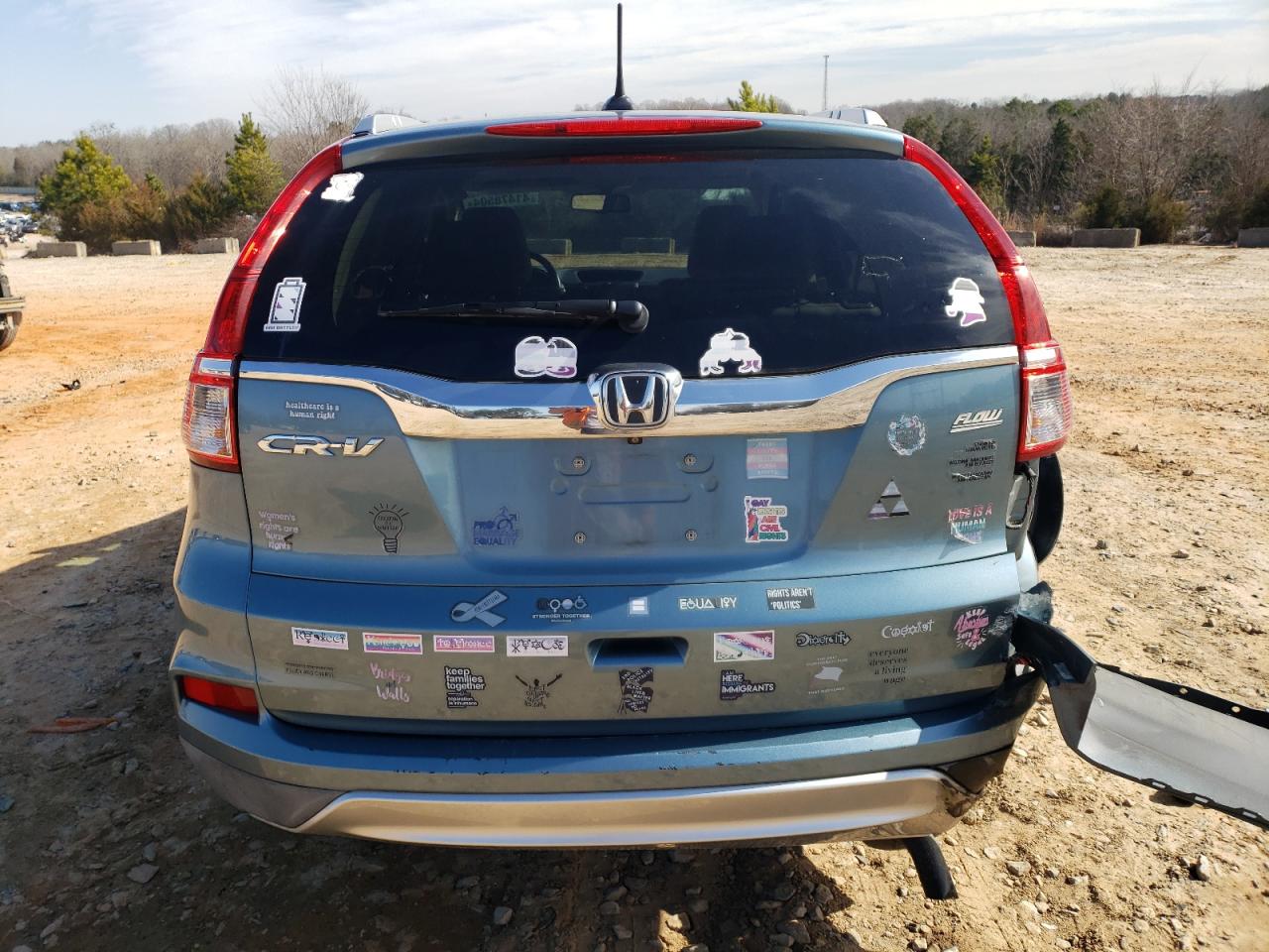 2015 Honda Cr-V Exl VIN: 2HKRM3H75FH541636 Lot: 41478504