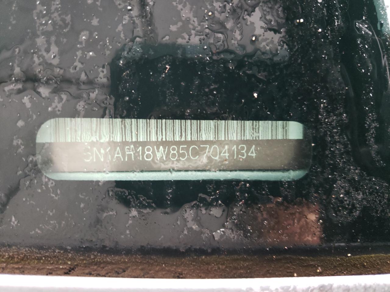 2005 Nissan Pathfinder Le VIN: 5N1AR18W85C704134 Lot: 41708914
