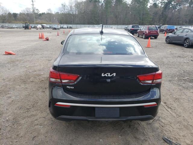  KIA RIO 2022 Черный
