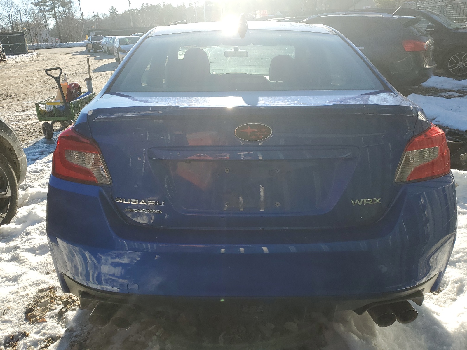 2020 Subaru Wrx Limited vin: JF1VA1J66L9804143