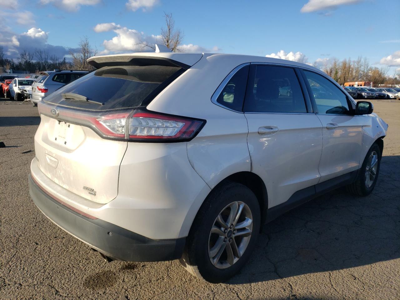 2015 Ford Edge Sel VIN: 2FMTK4J84FBB74465 Lot: 40631114