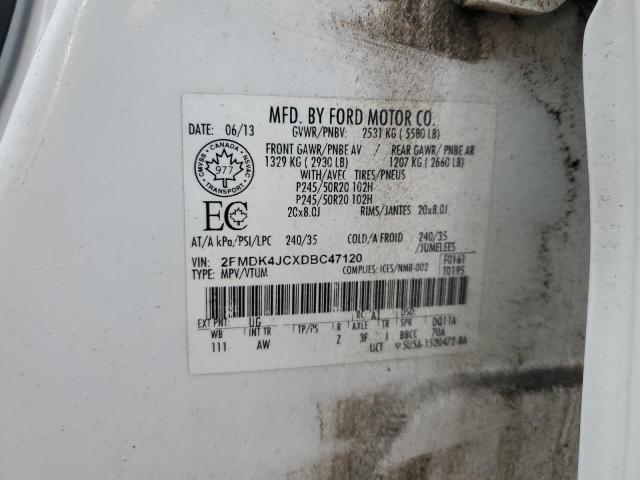 2013 FORD EDGE SEL