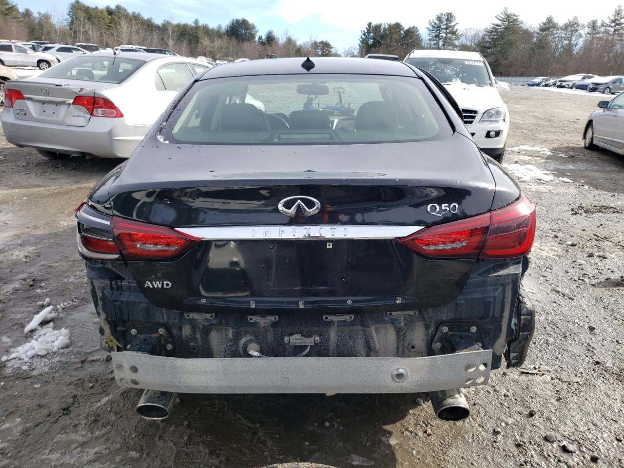 2019 Infiniti Q50 Luxe VIN: JN1EV7AR4KM590117 Lot: 42561214
