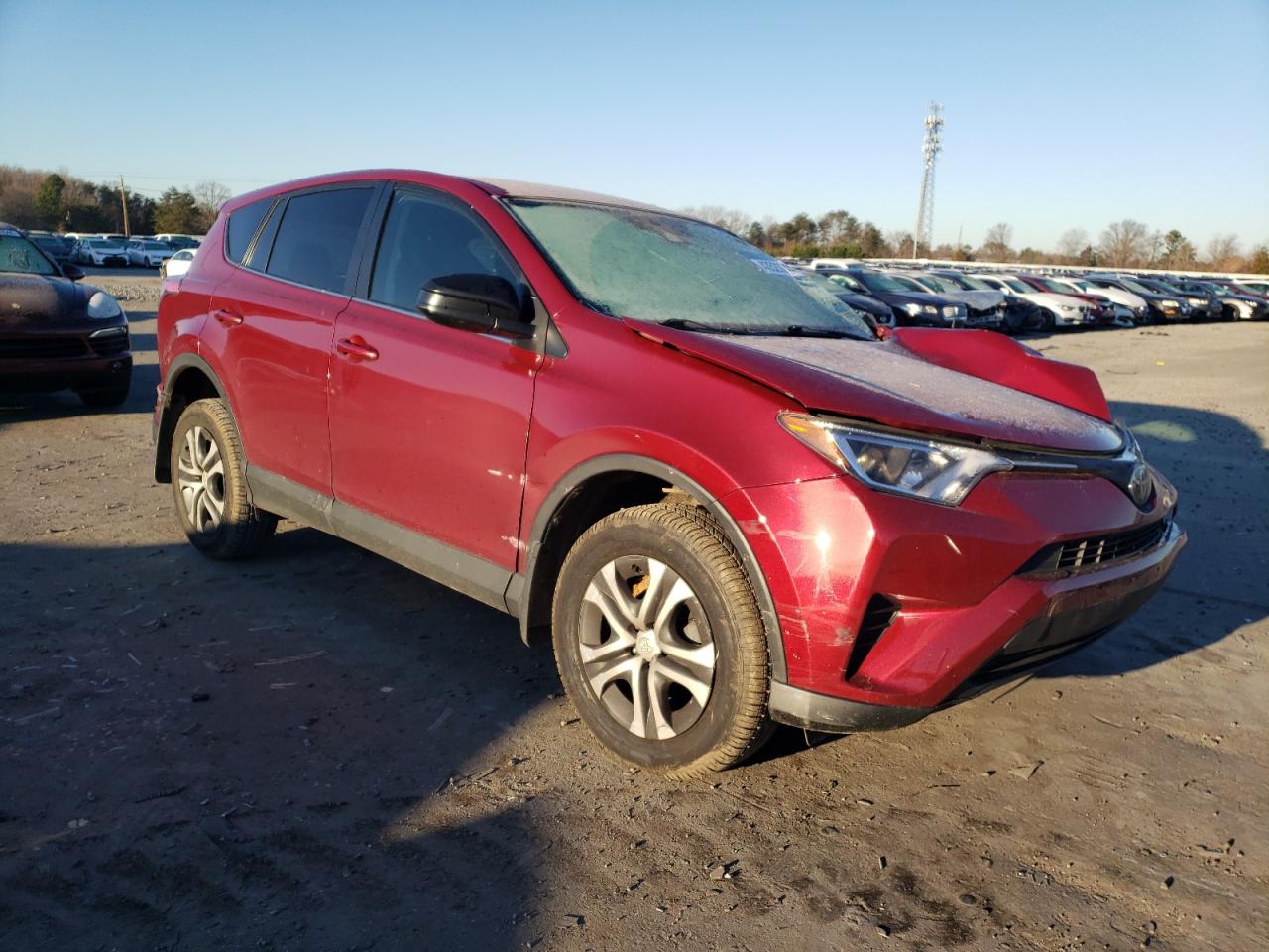 2018 Toyota Rav4 Le VIN: 2T3BFREV7JW792175 Lot: 43523744